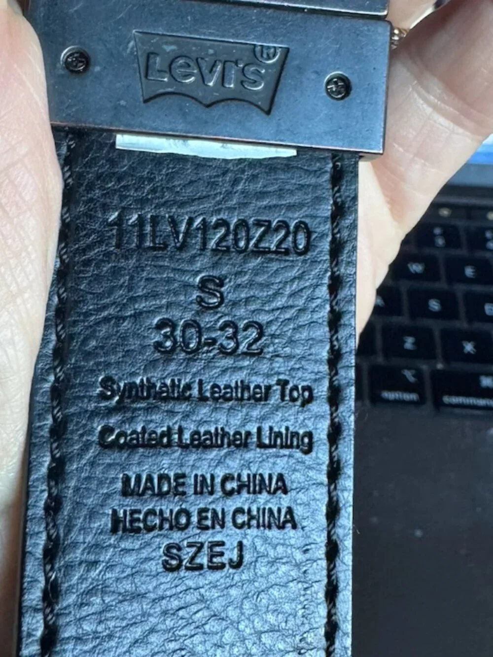 Levis Brown Men's Belt Size: Small 30-32